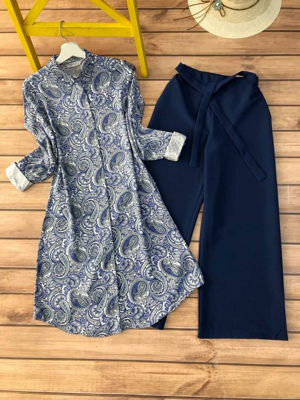Royal Paisley Co-ord Set