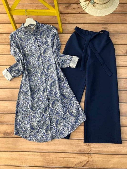 Royal Paisley Co-ord Set