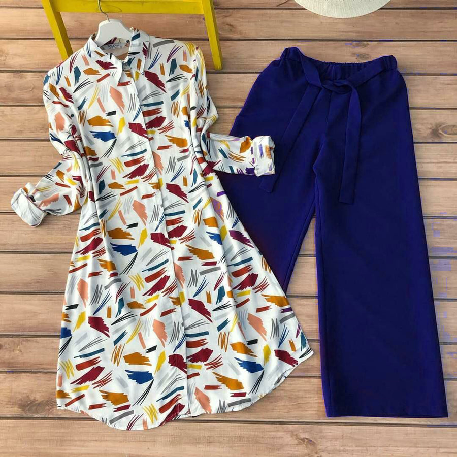 Brush Stroke Pop Co-ord Set
