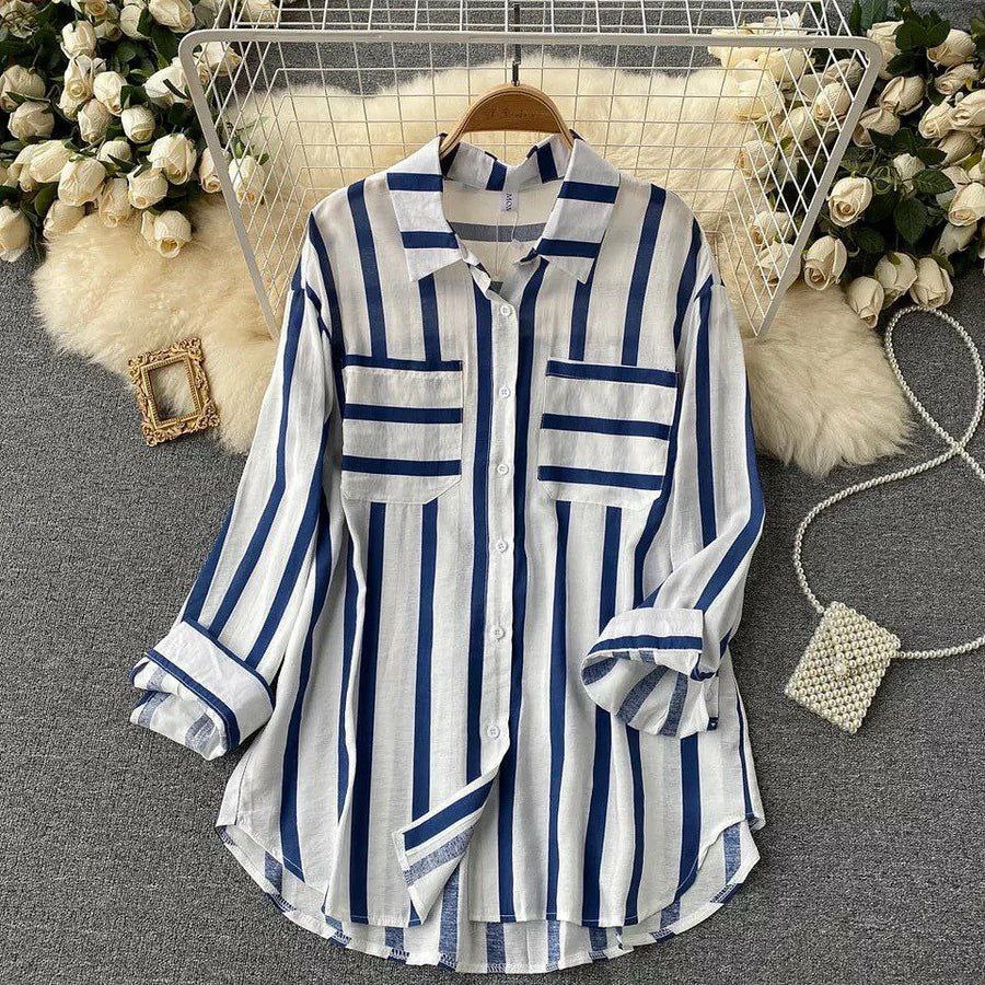 Ocean Breeze Stripe Shirt